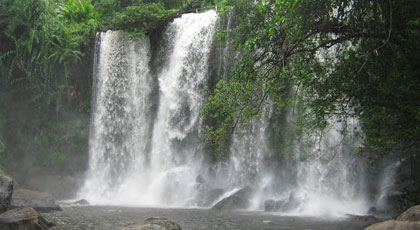 Kulen mountain water fall