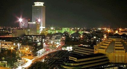 Phnom Penh City at Night